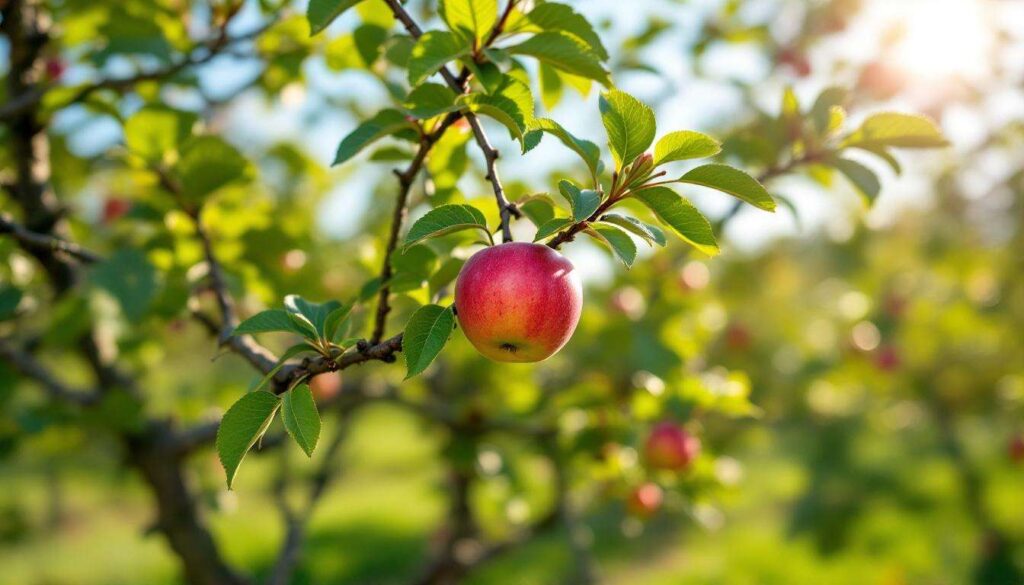 Apple tree and cherry tree: applying Bordeaux mixture after pruning in March prevents fungal disease