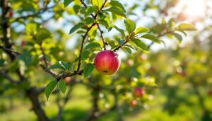 Apple tree and cherry tree: applying Bordeaux mixture after pruning in March prevents fungal disease