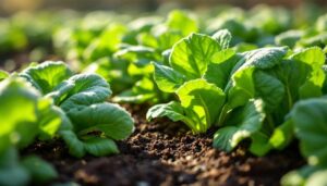 Spinach and lettuce in March: these cold-hardy greens tolerate light frost and grow fast in raised beds