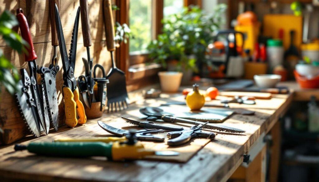 Pruning shears, loppers and chainsaw: sharpen and clean your garden tools before the spring rush