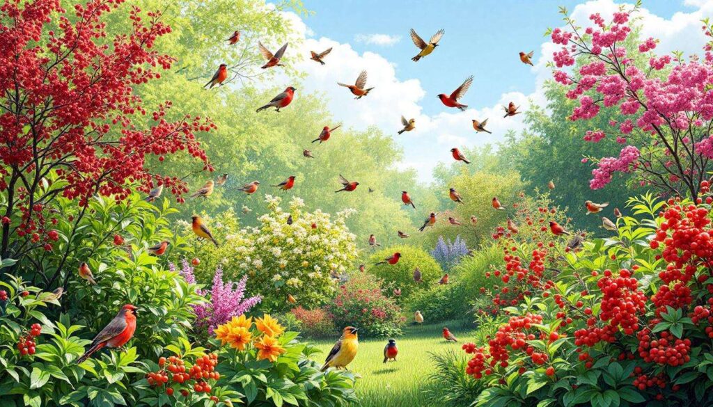 My garden has never attracted so many birds – since I planted these 3 key shrubs