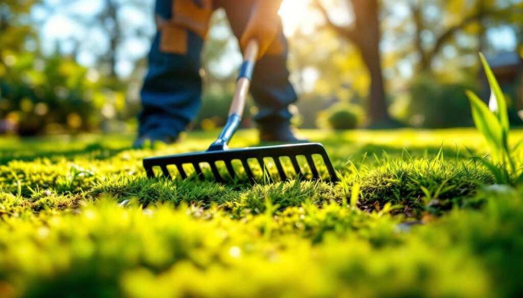 Moss on the lawn: the professional trick to rescue your grass safely this spring