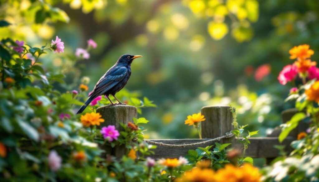 What does it really mean when a blackbird visits your garden?