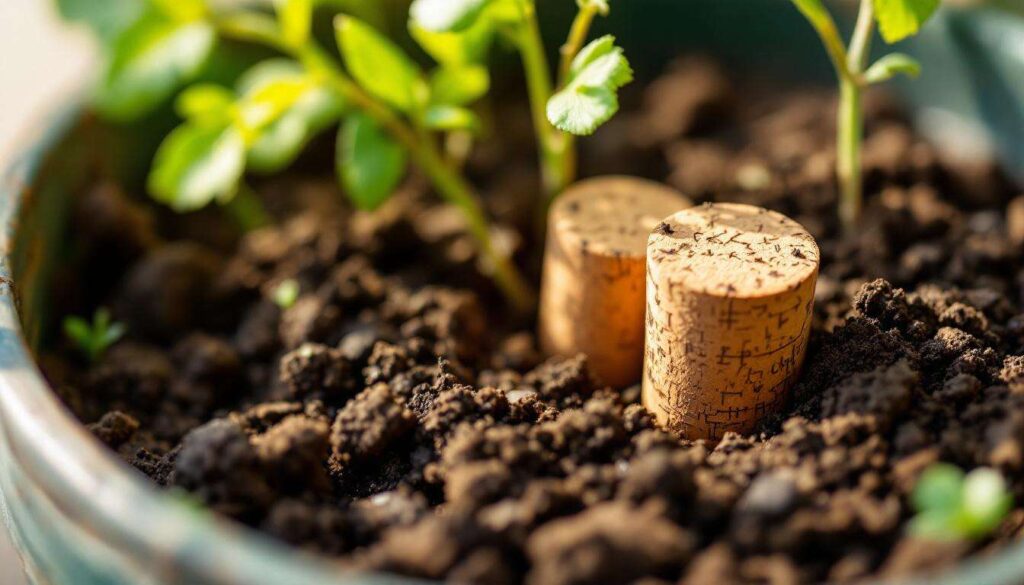 Cork Stoppers in Plant Pots: Why This Old Trick Actually Works in Spring