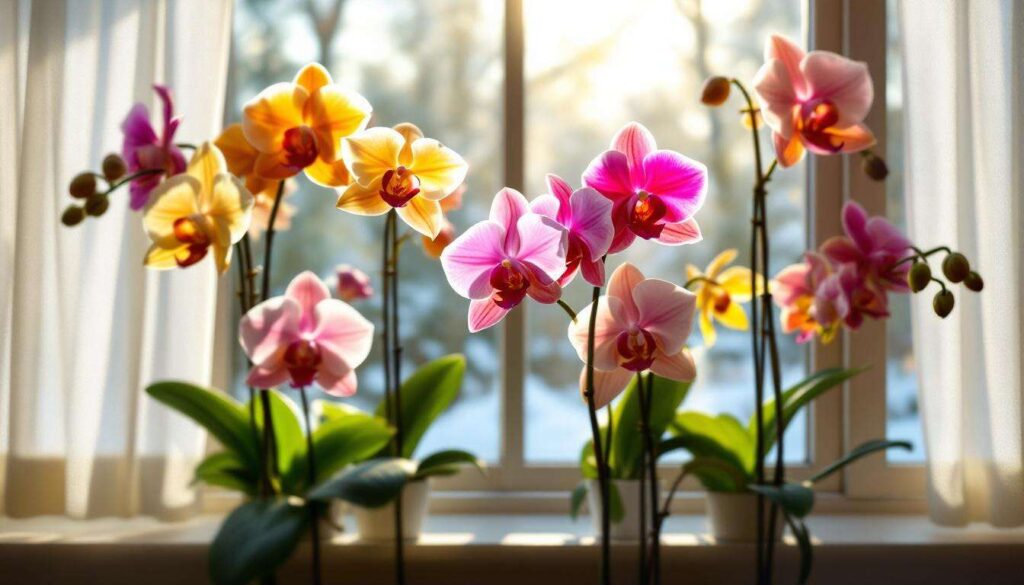 Orchids Near the Window: The Cold-Month Error That Stops Them from Blooming